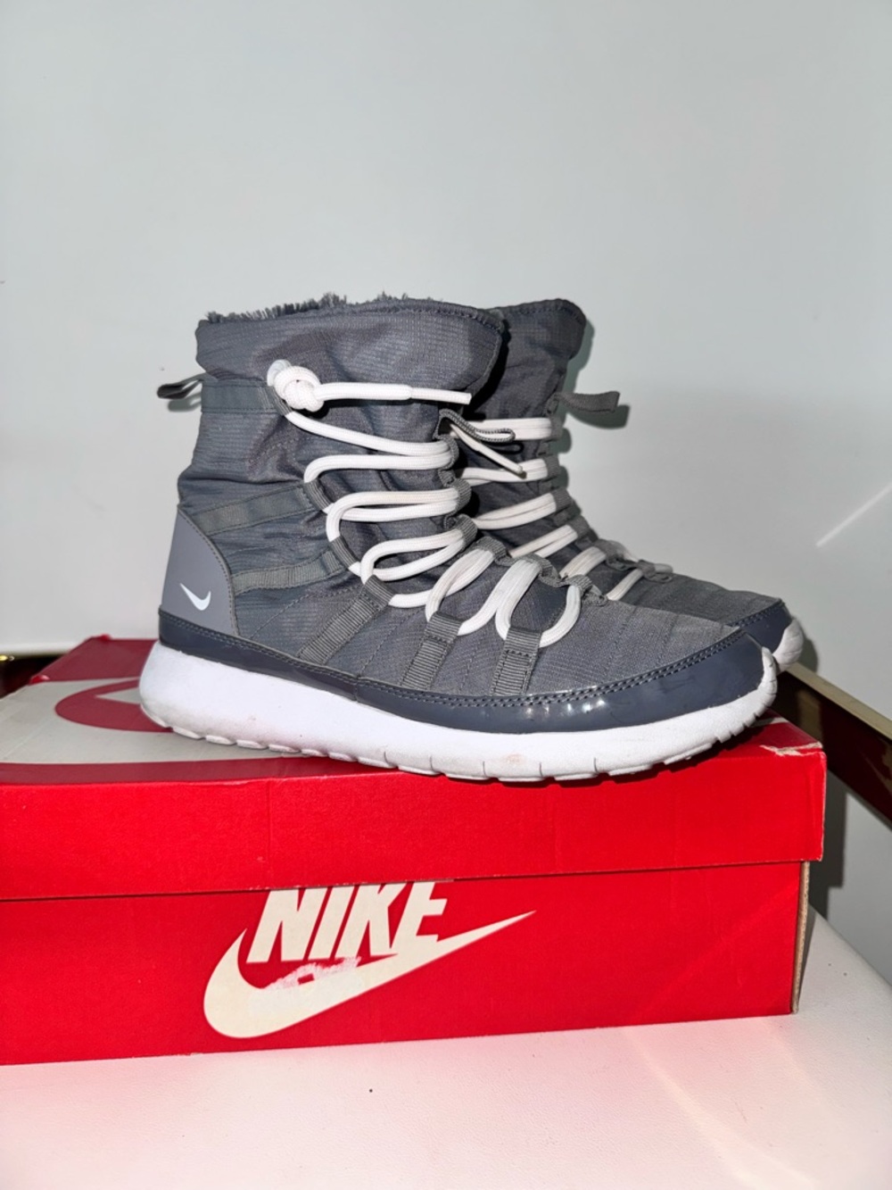 Nike Roshe Run Hi “Cool Grey”